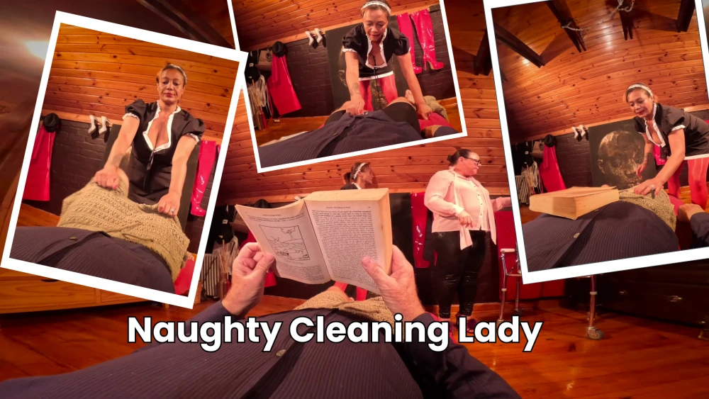 Naughty Cleaning Lady: Watch on PureVR